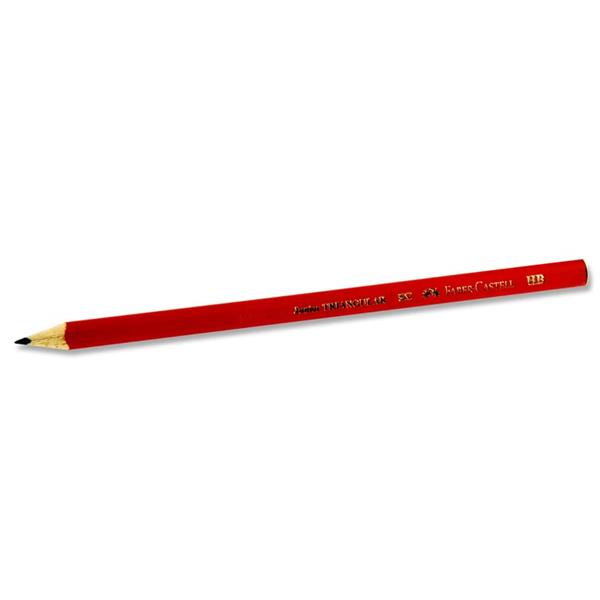 Junior HB Triangular Big Graphite Writing Pencil - One Only - Faber-Castell