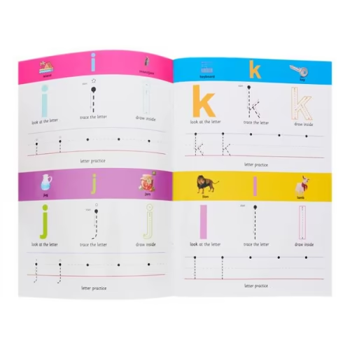 Ormond Wipe Clean Activity Book Lower Case Letters