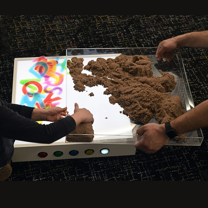 Light Table with Sand Table Top