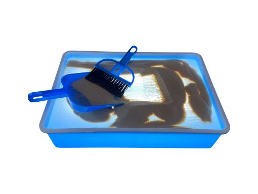 Light Up Box with Sand/Dustpan/brush