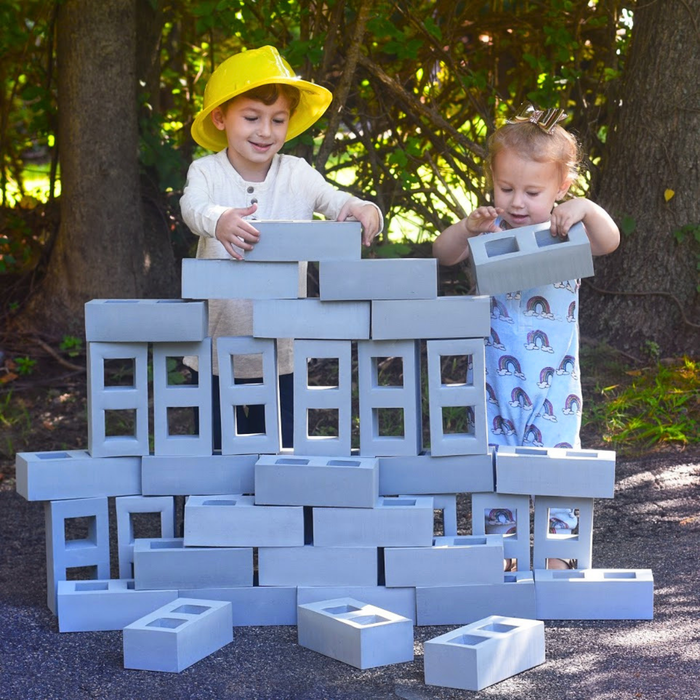Lifelike Building Breeze Blocks - 20 pce set - 20x10x6.5 cm - Available Early August