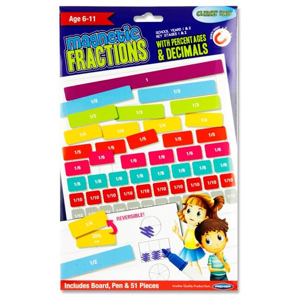 Magnetic Fractions - Percentages and Decimal Set