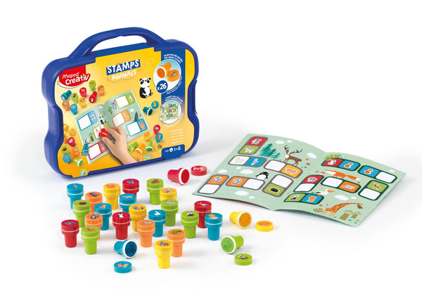 Maped Stamps Case - Animals