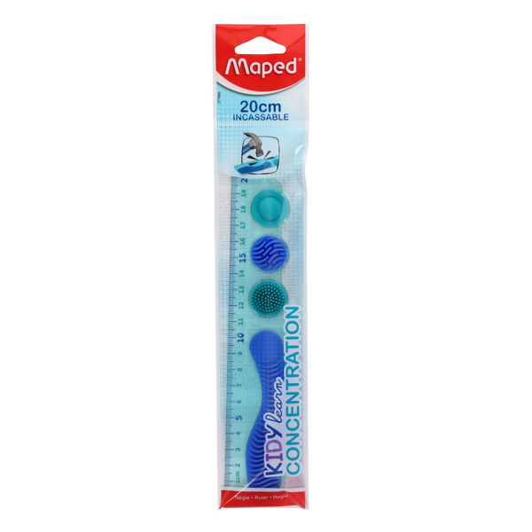 Maped 20 cm Kidy Learn Concentration Ruler