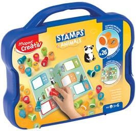 Maped Stamps Case - Animals