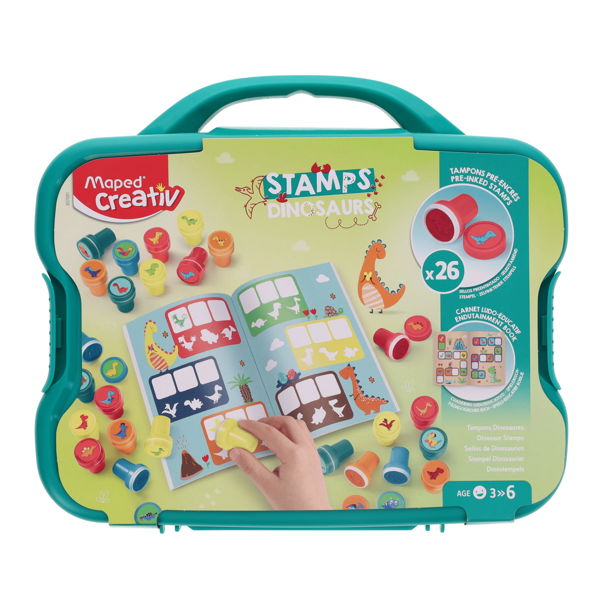 Maped Stamps Case - Dinosaurs