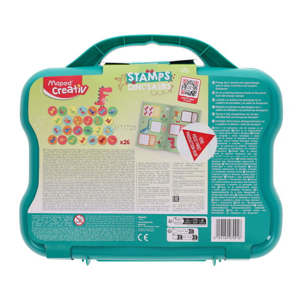 Maped Stamps Case - Dinosaurs