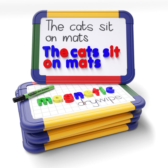A4 Magnetic Framed Whiteboards - Pack of 10 - Available in September