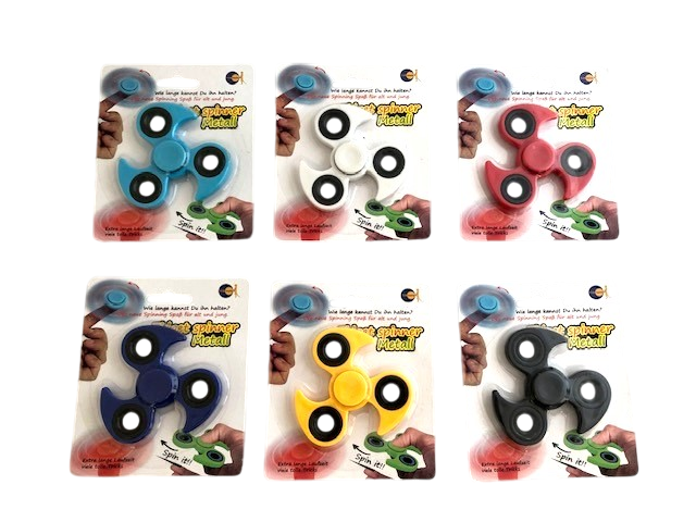 Metal Finger Spinning Top Fidget - Assorted Colours - Available End August
