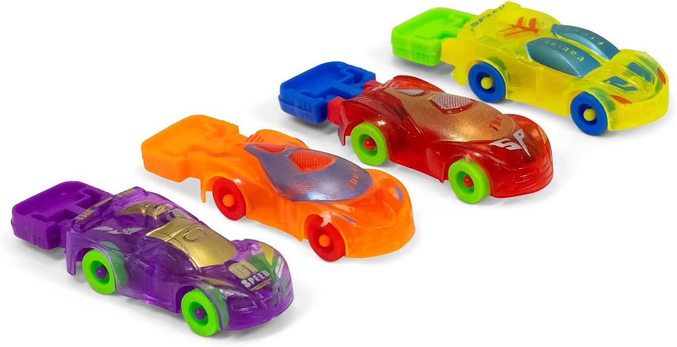 Mini Racing Cars 4 Pk