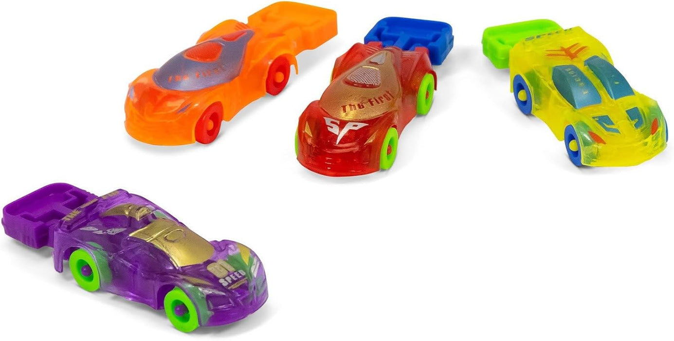Mini Racing Cars 4 Pk