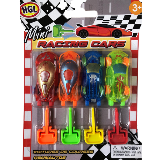 Mini Racing Cars set of 4