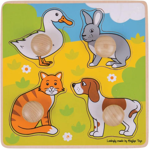 My First Peg Puzzle - Pets