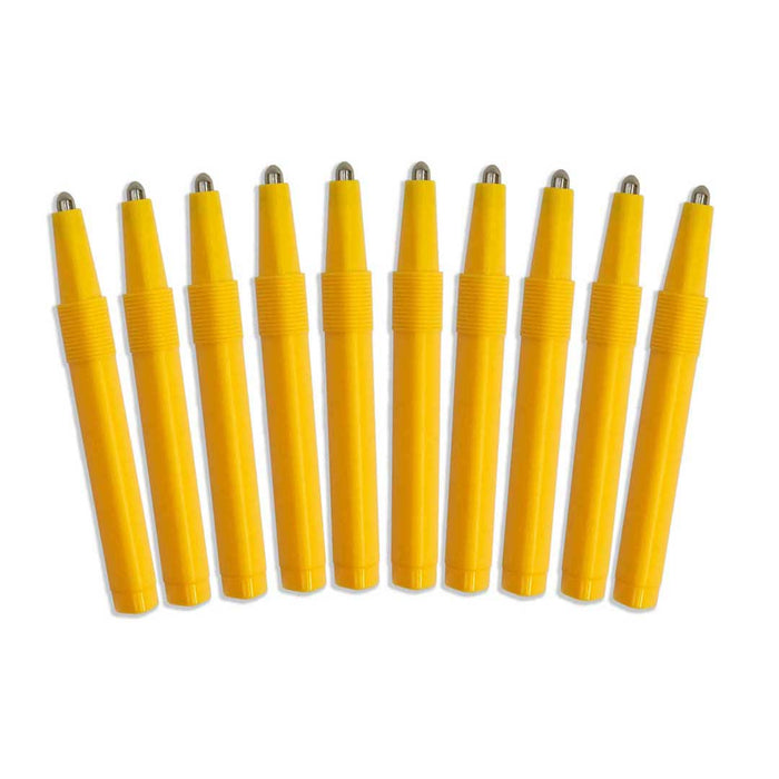 Magnetic Triangular Applicators NEXUS - Set of 10 Yellow - Available End January