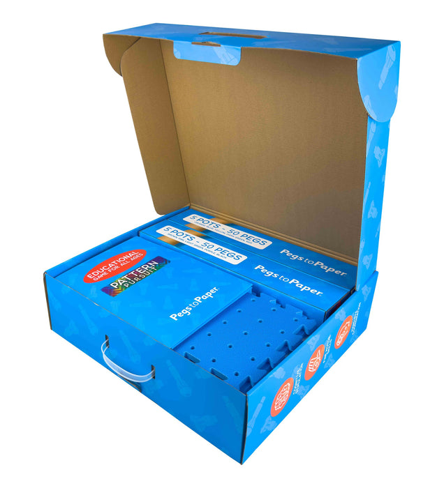 Nexus Pattern Pursuit Pegs to Paper Game