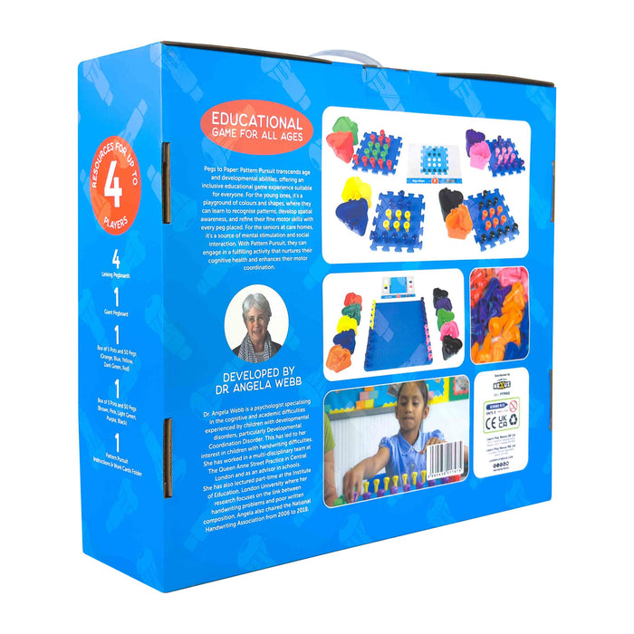 Nexus Pattern Pursuit Pegs to Paper at Thinking Toys