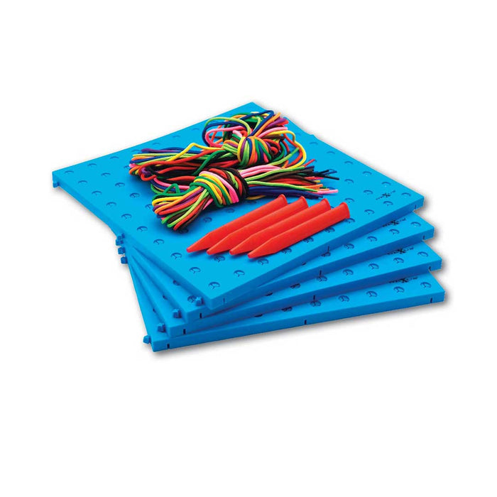 Link & Laces Set ( 4 Blue  Boards, 4 Laces/4 Applicators)