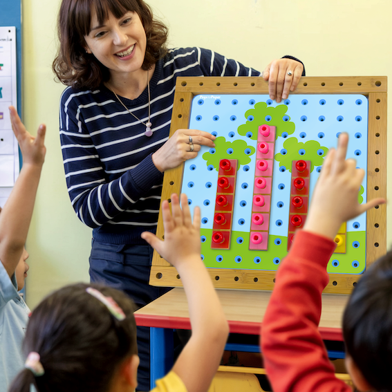 Nexus Pegs to Paper - Count Up Classroom Set (O)