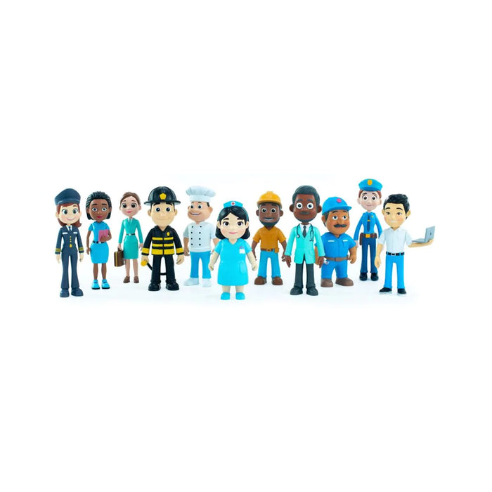 Occupations Figure Set - 11 Pieces