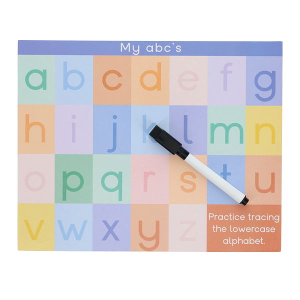 Ormond Dry Wipe Alphabet