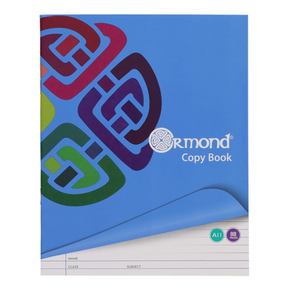 Ormond A11 Exercise Copy Book 88 Pg - Pk 10
