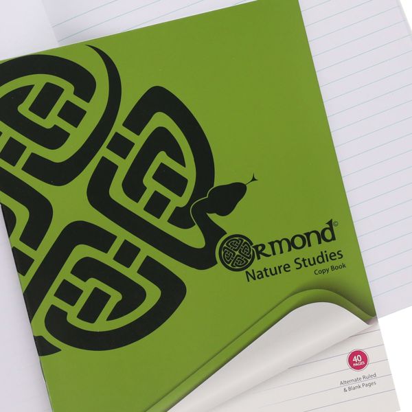 Ormond Nature Study Copy Book 40 pg - Pack of 20