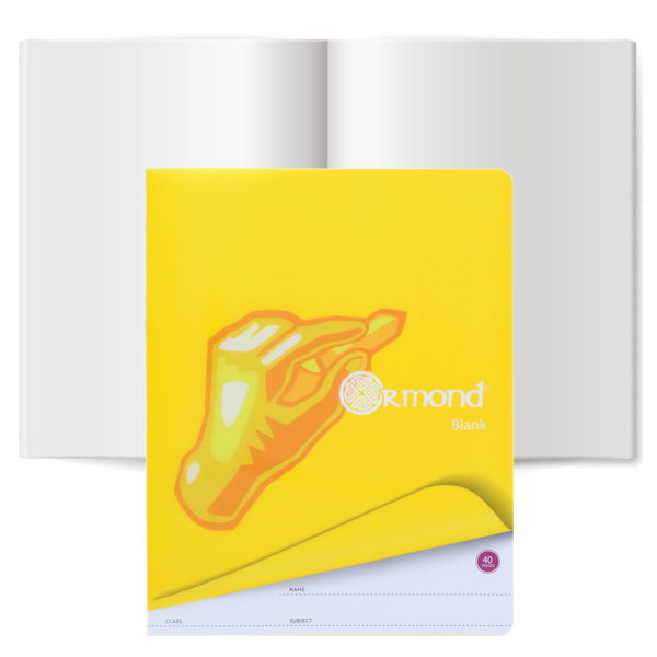 Ormond Blank Copy Books 40 Pgs Durable Cover pack of 20