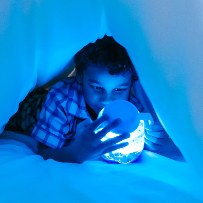 Glo Pals Sensory Jar Blue