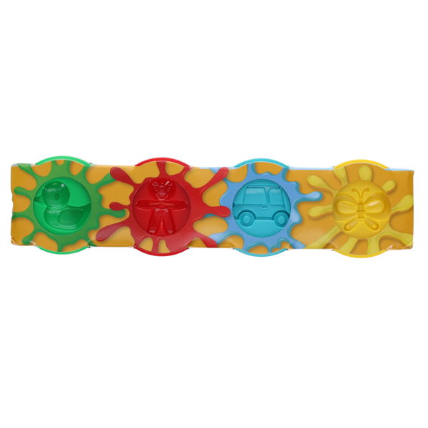Play Dough Pots with Mould Lids ( 4 x 150 g pots)