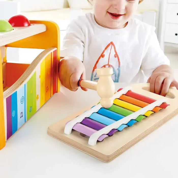 Pound & Tap Bench With Slide Out Xylophone HAPE - Available in JULY