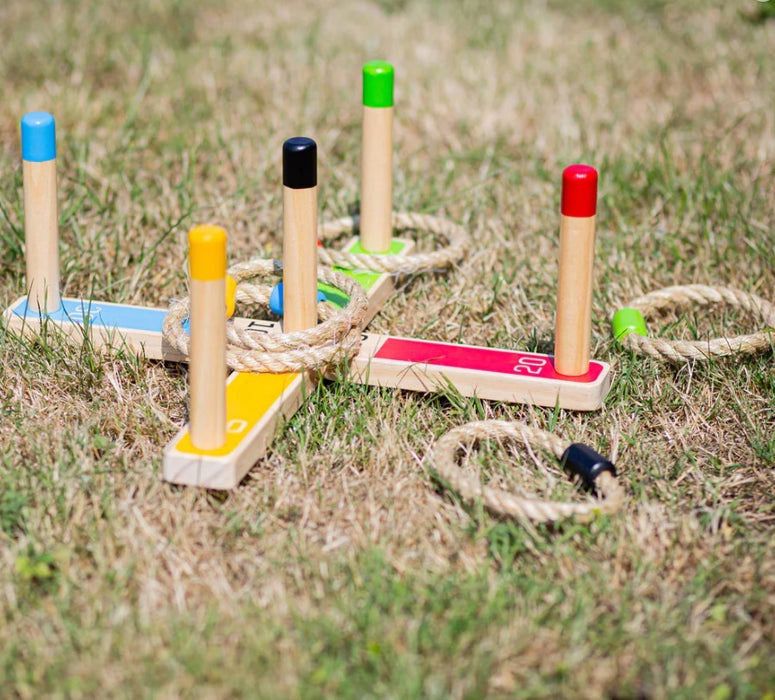 Quoits Set - Wood  (Ring Toss Game)