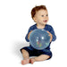 Translucent 18cm sensory ball that rattles