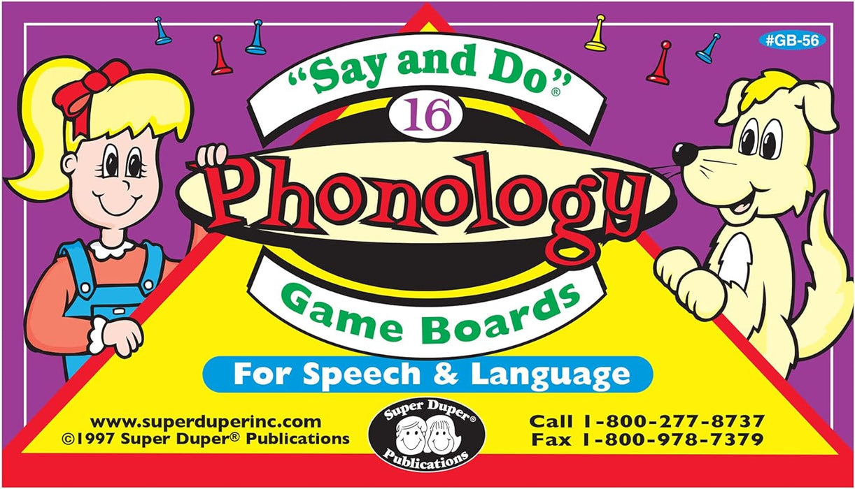 Say & Do Phonology Games