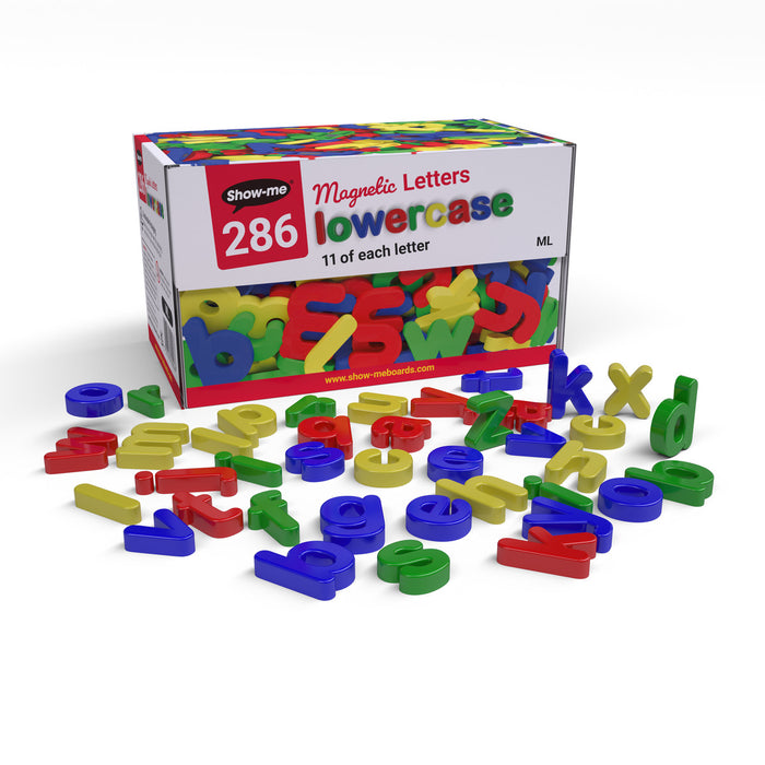 Show Me Magnetic Lowercase - Pack of 286