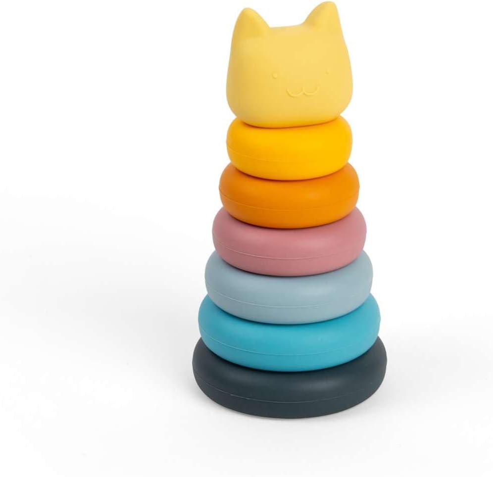 Silicone Stacking Cat — Thinking Toys
