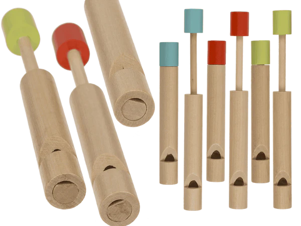 Slide Whistle -Wood - 12 cm - Available in May