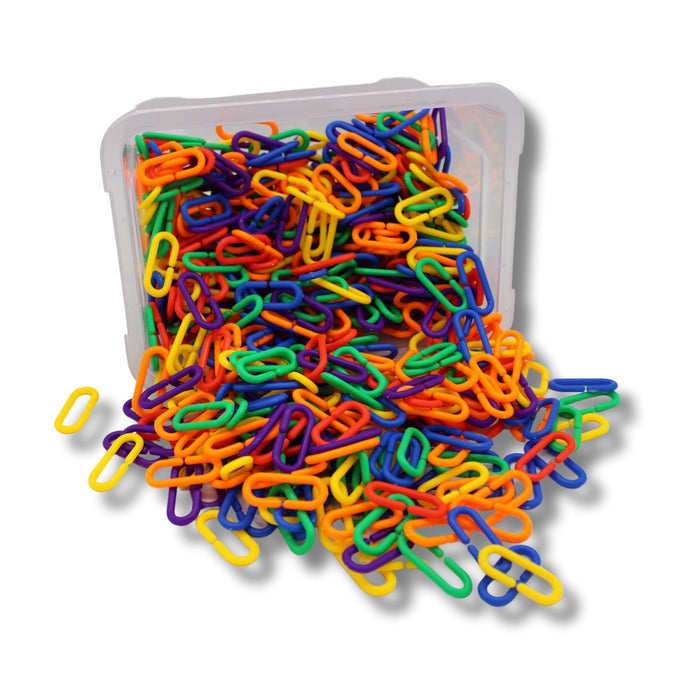 Small Chain Links in Storage Tub