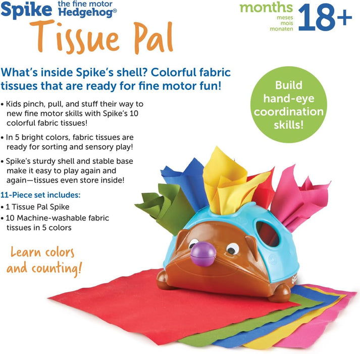 Spike The Fine Motor Hedgehog Tissue Pal - Available Mid June