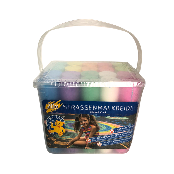 Streetchalk 20 pcs in Tub with Handle Malefix