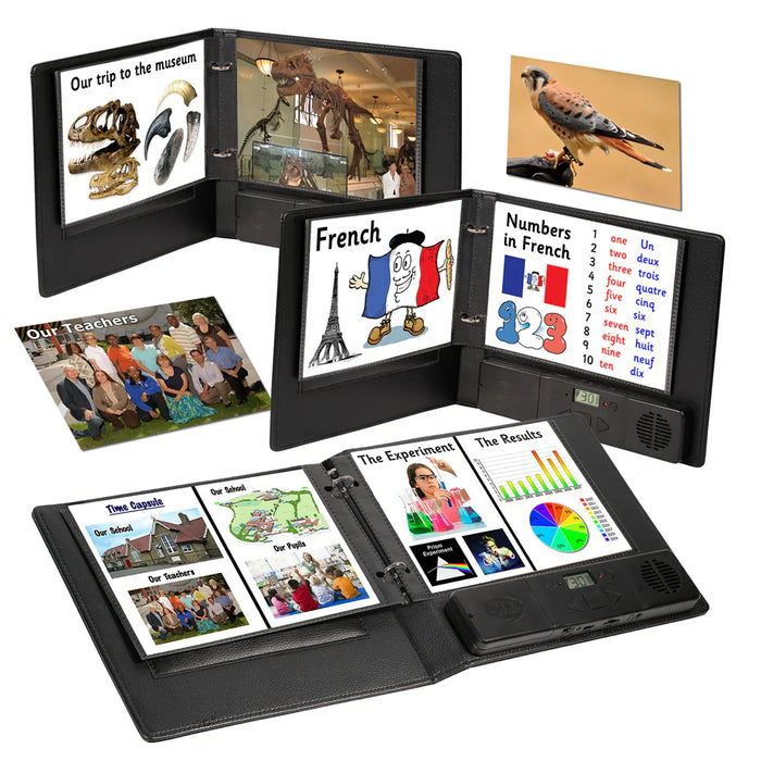 Talking Photo Album Deluxe, 2 hours, 30 Pages - Available End June