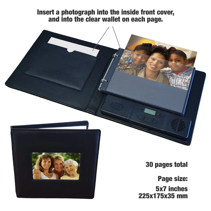 Talking Photo Album Deluxe, 2 hours, 30 Pages - Available End June