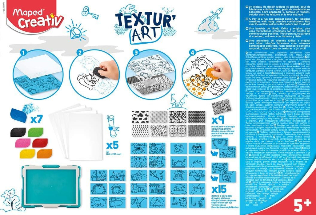Textur' Art Drawing Table - Maped