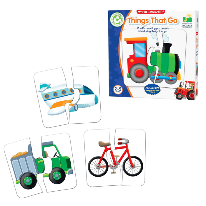 Things That Go - My First Match It Puzzle