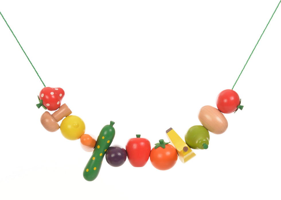 Threading Fruit ^& Vegetables 24 pcs