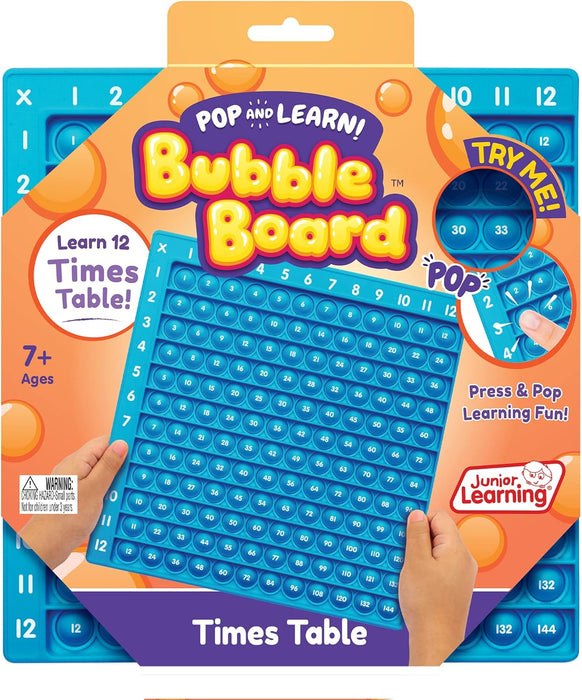 Times Table Bubble Board