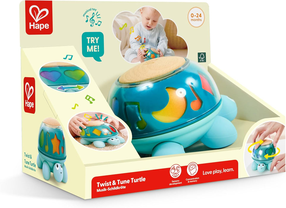 Twist & Turn Musical Turtle HAPE - Available in May