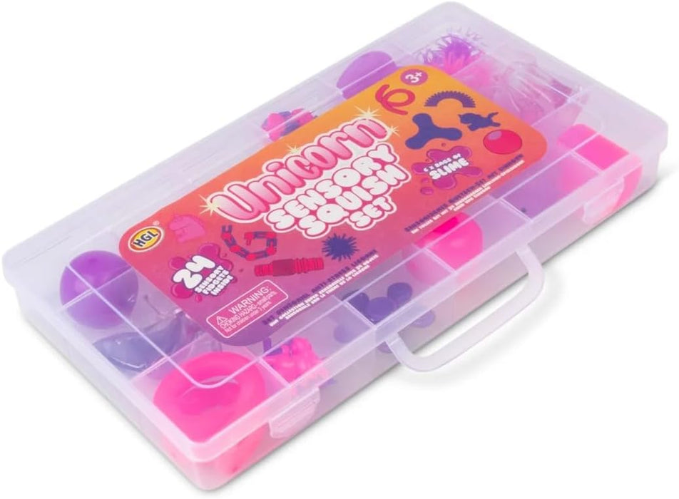 Unicorn Sensory Squishy Slime Set