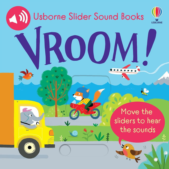 Vroom! Slider Sound Book - Available Mid December