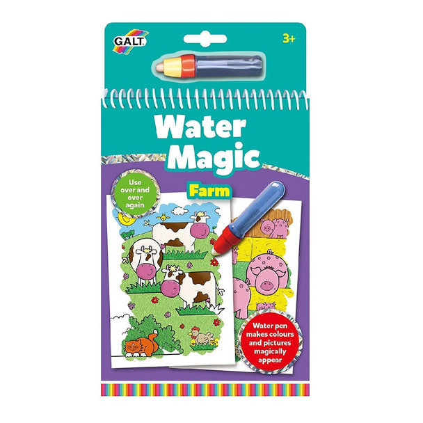 Water Magic Farm Colouring Book & Pen