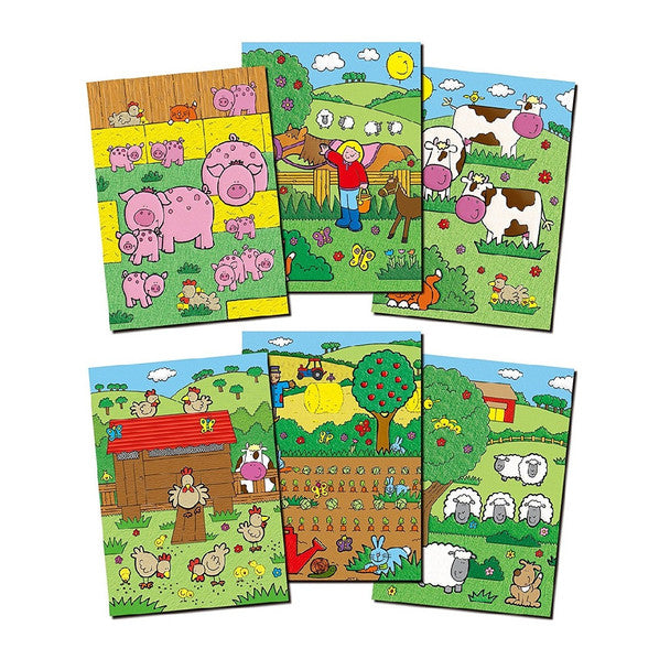 Water Magic Farm Colouring Book & Pen
